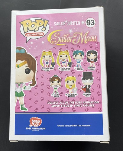 Funko POP! Animation - Sailor Moon - Sailor Jupiter #93 New Vaulted Rare - Picture 3 of 7