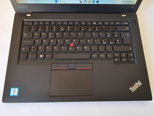 Lenovo ThinkPad T460..i5-6300U..RAM 16..SSD 256 Batteria Ottima RICONDIZIONATO - Afbeelding 4 van 10