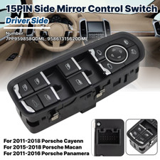 For 2015-2018 Porsche Macan 15Pin Front Driver Electric Master Window Control