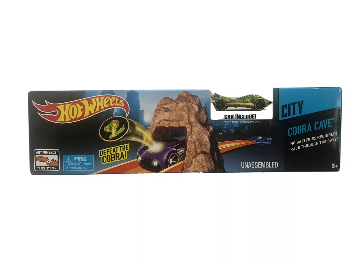  Hot Wheels Cobra Cave Trackset : Toys & Games