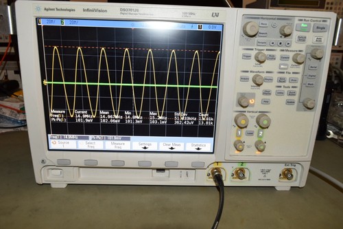 Agilent DSO7012B 100 MHz 2 GS/s 2Ch Digital Oscilloscope InfiniiVision LXI USB - Picture 6 of 7