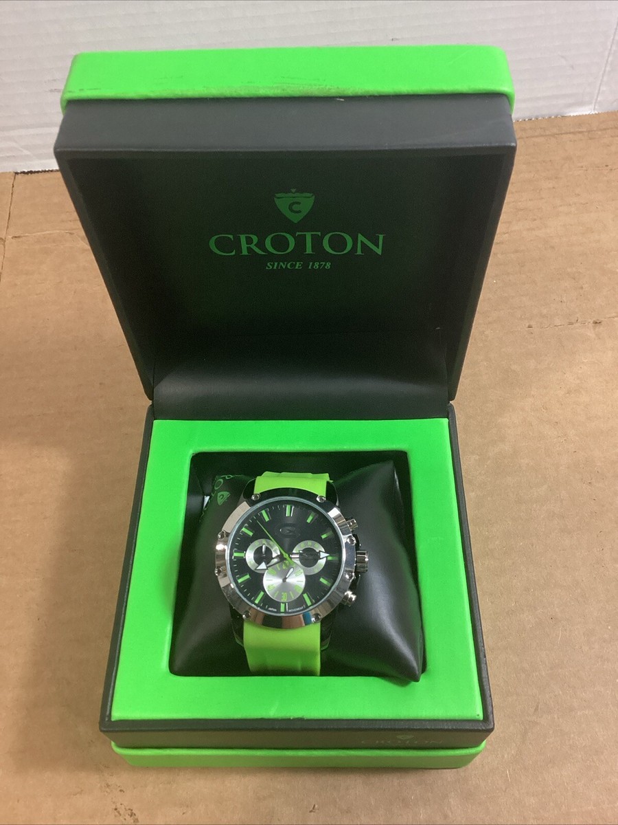 Croton Men's Watch Chronograph Japan Movement CX328023 | eBay