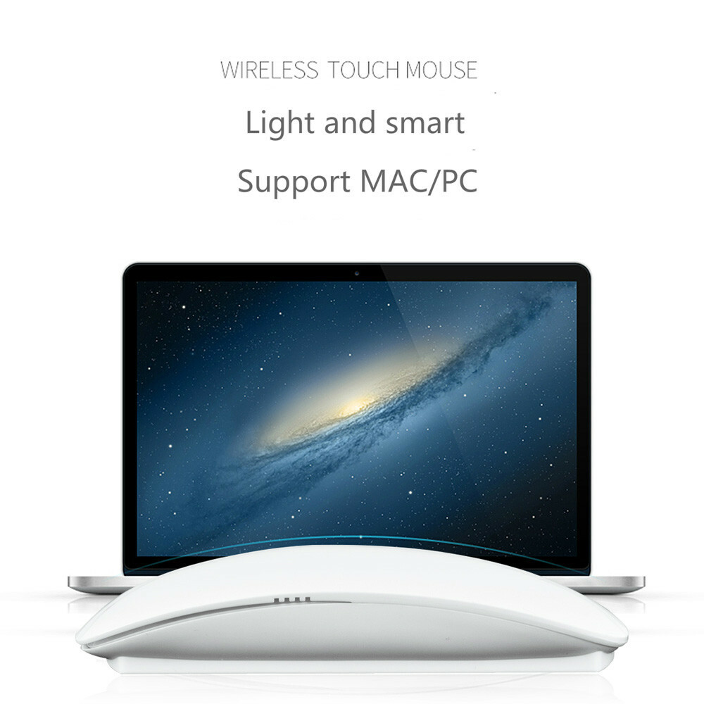 For Apple Macbook Pro Wireless Ultrathin USB Multi Touch Scroll Mouse