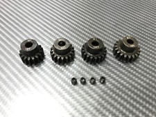Mod 1 M1 5mm Pinion Gear Set 16T 17T 18T 19T Fits Castle 2200KV 1515 Motor
