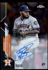 2020 Topps Chrome Rogelio Armenteros RC On-card Auto Houston Astros Rookie