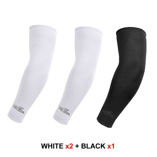 3 Pairs Sun UV Protection Arm Sleeves Covers Outdoor Sport Bike Cycling Golf - Picture 14 of 16