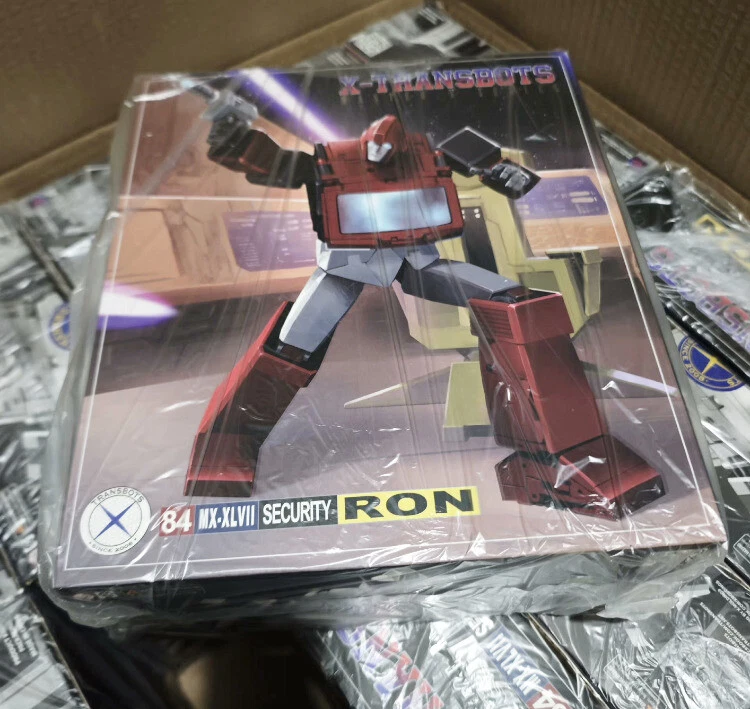 New X-Transbots MX-47 Ron Ironhide Action Figure Transforms Toy In Stock - Image 2 of 4