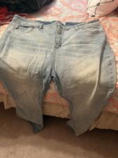 Women  s Plus Size Terra And Sky Denim Blue Jeans Size 20W