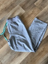 FIGS Women’s Livingston Basic Pants – Xl Tall Graphite Blue