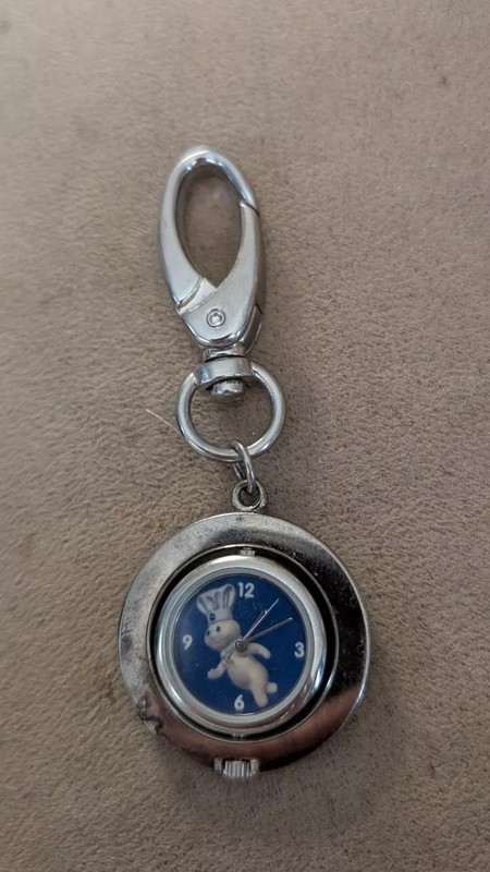 Pillsbury Doughboy Clip on swivel watch