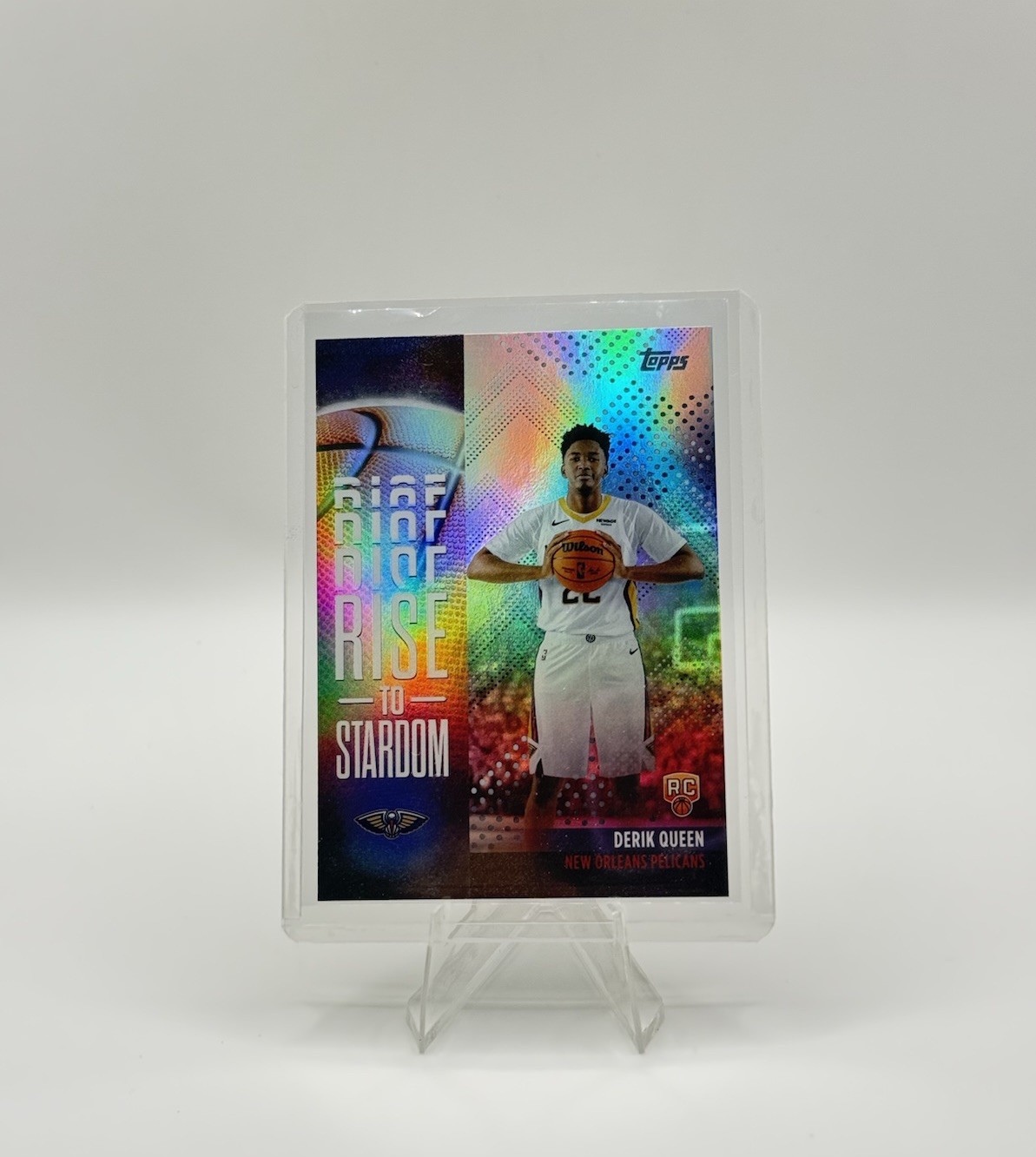 2025-26 Topps - Rise to Stardom Derik Queen #RTS-13 (RC) Holo