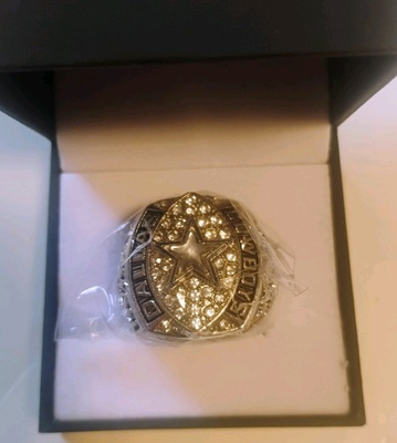 #ad Dallas Cowboys 1992 Troy Aikman SB XXVII Champions Ring Replica New In Box $28.99