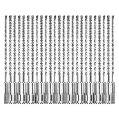 Bosch Hcfc2042b25 4-Cutter Hammer Drill Bit 1/4'' X 8-1/2''L, Sds Plus, 25Pk