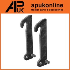 Loader Mounting Bracket Pair LH & RH Weld On for JCB Tool Carrier Toolcarrier
