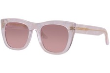 RetroSuperFuture Gals-Pool U18/R SP16 Sunglasses Transparent/Pink Mirror 52mm