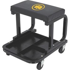 Northern Tool Equipment Wide Mechanics Roller Seat Steel 400-lb. Capacity