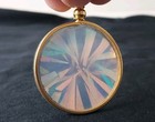 Vintage 1970-80s Hologram Pendant Prism, Starburst or Glass Shards Design ~ Exc! — photo 6