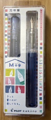 Pilot Namiki KAKUNO Family Series PAPA Fountain Pen Blue Medium Nib FKA-1SR-KPLM
