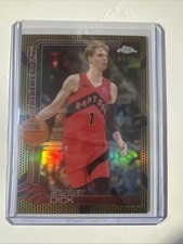 2025-26 Topps Chrome Gradey Dick Gold Basketball Refractor 47/50 Raptors SSP