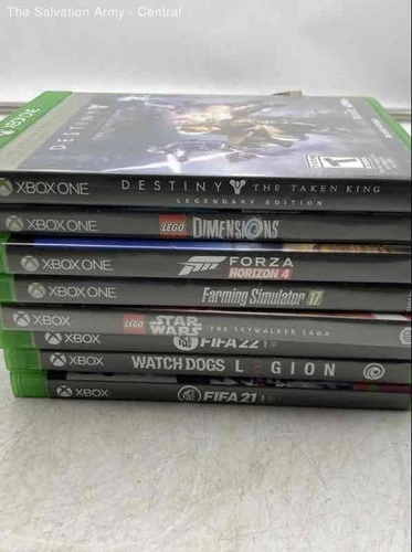Microsoft Xbox One Destiny: The Taken King And More Video Games Lot Of 8