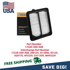 Premium Engine Air FIlter For 2014-2023 Honda Accord / 20-21 CR-V Hybrid