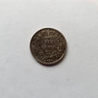 1838 Victoria Sixpence — photo from another recent sale