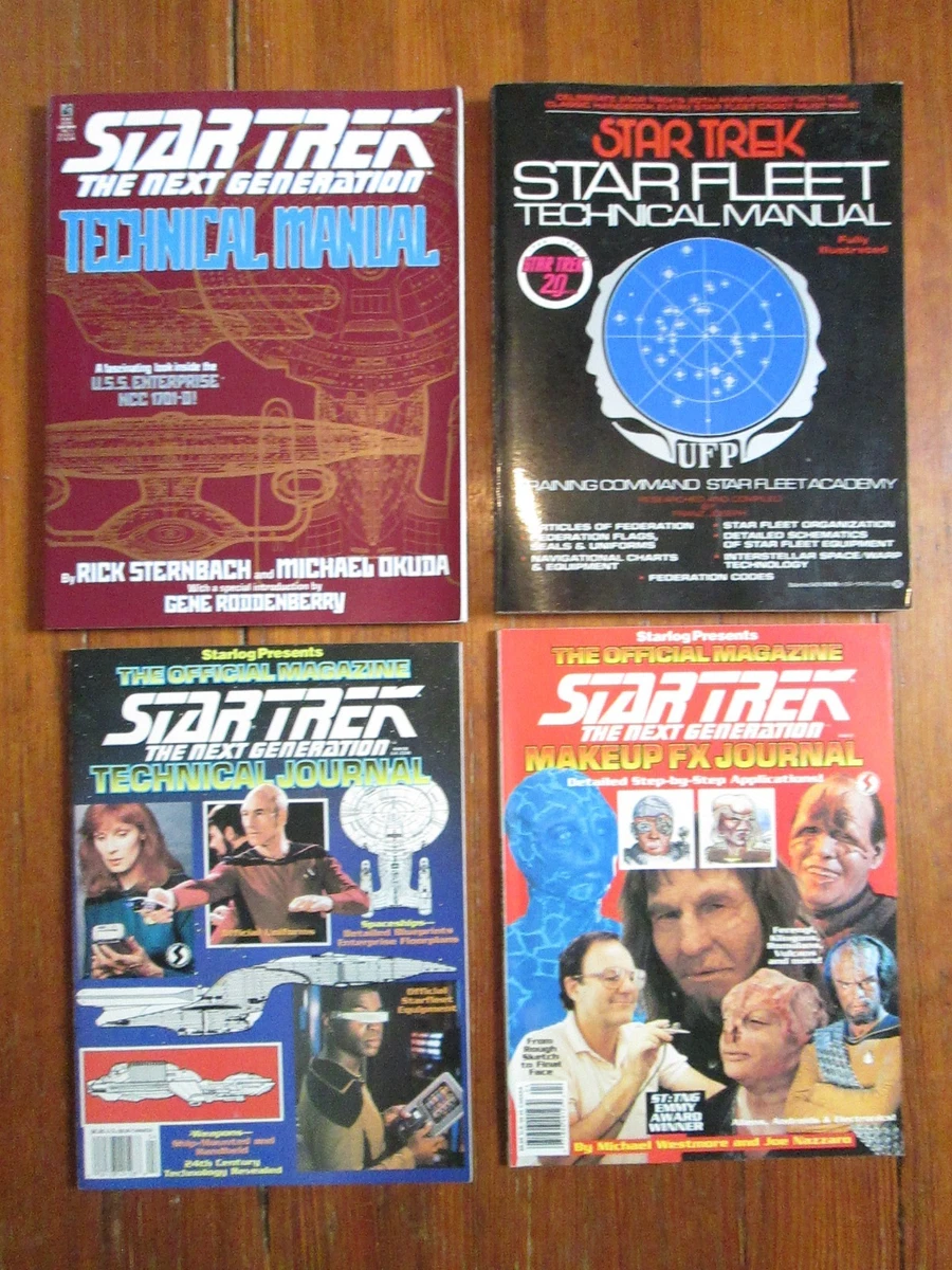 star trek technical manual products for sale | eBay