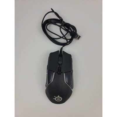 SteelSeries Rival 600 Wired Gaming Mouse Black RGB Dual Optical Sensor M-00010