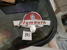 Vintage 1941 Dodge Trunk Rear Emblem Oem Mopar Vintage 1941 Dodge Trunk Rear Emblem Oem Mopar