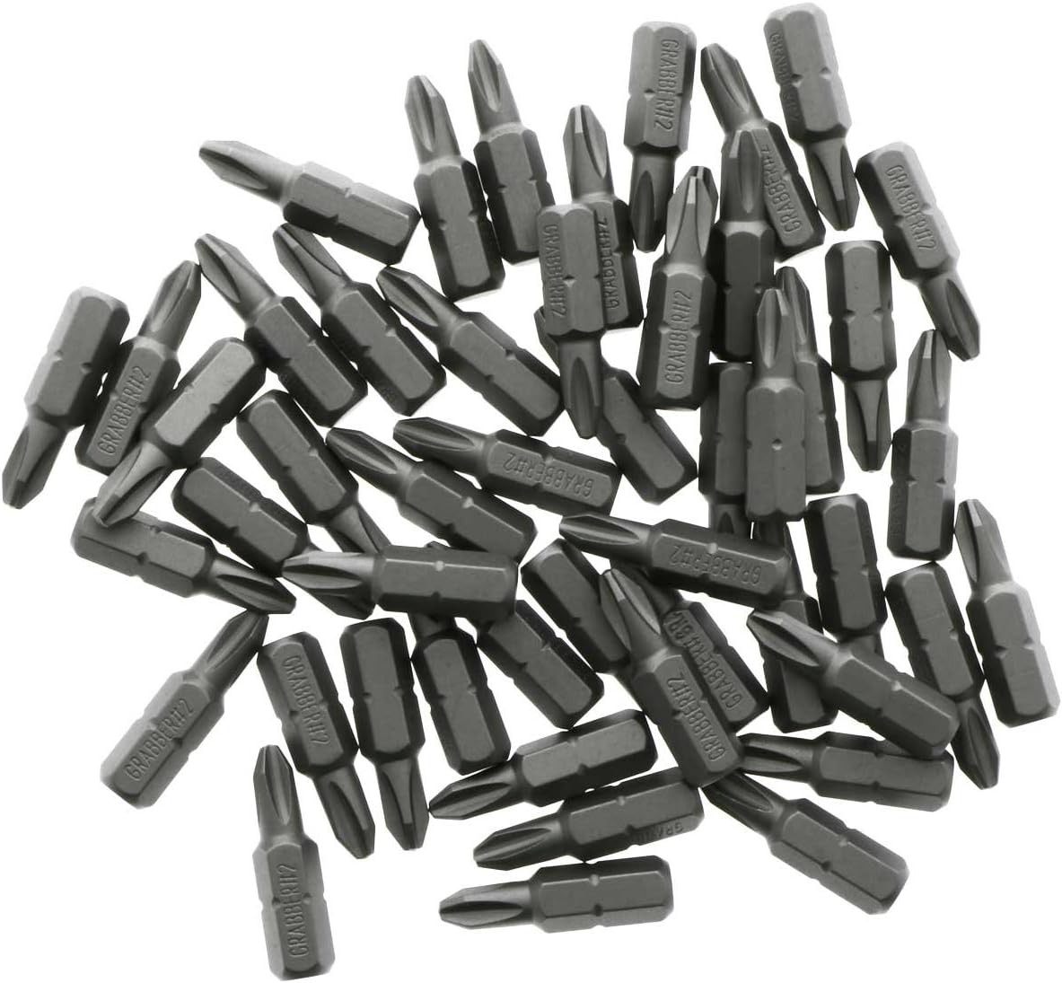  #2 Reduced Phillips Drywall Screw Driver Bit Tips (50-Pack)