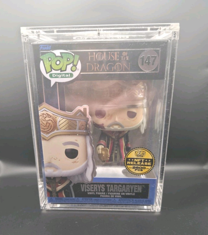 Funko Pop! Digital House of the Dragon Viserys Targaryen #147 Vinyl 2500