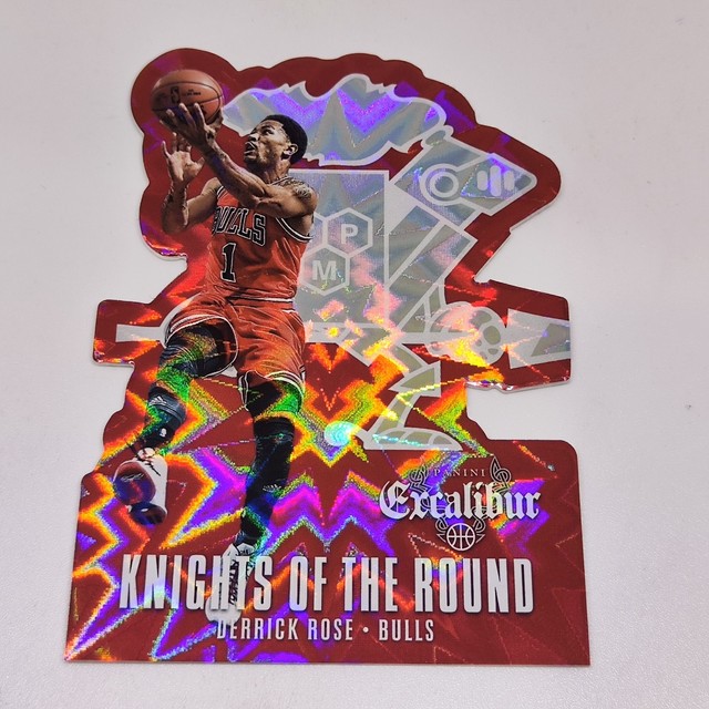 2014-15 Panini Excalibur Knights Of The Round DERRICK ROSE! Case Hit