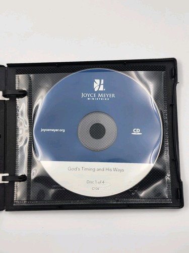Gods Timing And His Ways By Joyce Meyer Audiobook 4 CD Set - Picture 2 of 5