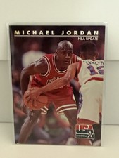 SkyBox 1992 USA Michael Jordan #37 NBA Update Chicago Bulls Basketball Card