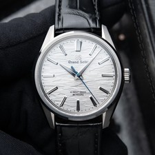 Grand Seiko Evolution 9 Collection CLEAN 12/2025 Birch Titanium Hi-Beat Watch
