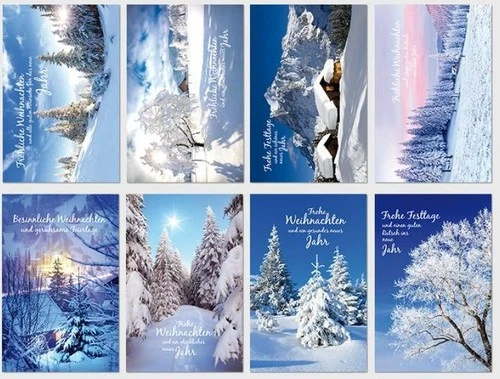 Weihnachtskarten, viele Motive,Glückwunschkarten mit Umschlag, Blitzversand - Bild 42 von 42