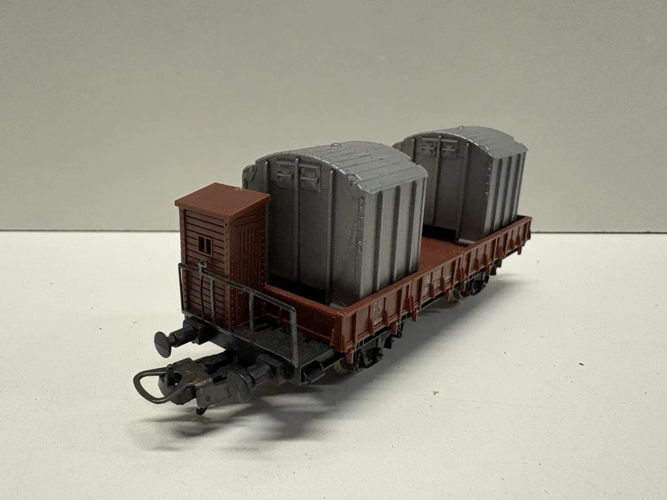 HO Lima Wagon Transport conteneurs - Photo 2/3