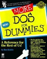 More DOS for Dummies (For Dummies (Computers)) - Paperback By Gookin, Dan - GOOD