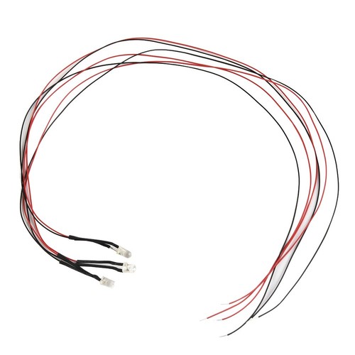 Flicker LED 3pcs Lighting 9-12V Garden Décor Orange Red With Wire Leads - Picture 2 of 12