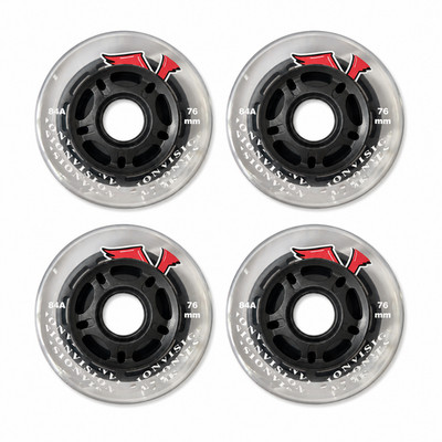 VISION Outdoor Rolle 84A 4er-Set Inlinerollen / Skate Wheels 60/64/68/72/76/80mm