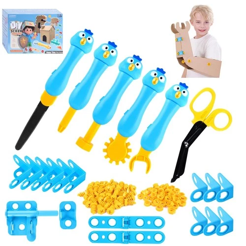 Cardboard Cutter for Kids - 122 PCS Resuable Safe Cardboard Tools for Kids | ...