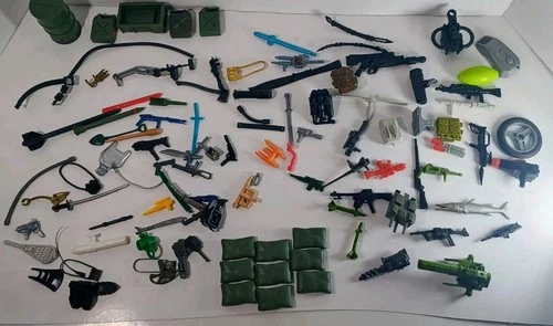 GI JOE ARAH LOT OF LOOSE HASBRO ACCESSORIES FOR PARTS