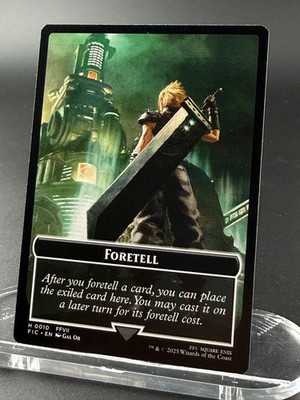 Foretell   Treasure Double-Sided Token Commander: Final Fantasy Regular