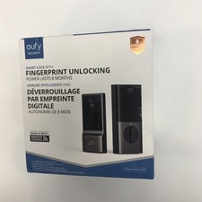 Eufy E110 Smart Lock With Buit-in Wi-Fi Control From Anywhere, Used