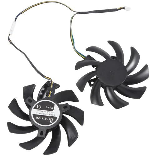 2Pcs/Pair 85MM GA91S2U GPU Video Card Fan for Palit / GeForce8630