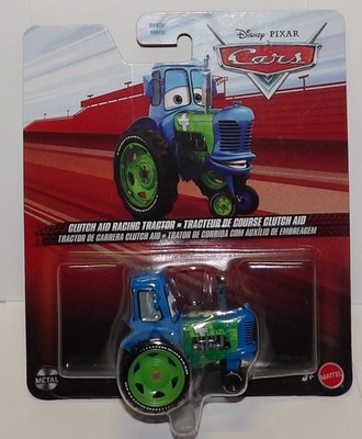ミニカー sa713 Pixar Cars Supercharged Tractor Disney Pixar Cars 3 ~ CLUTCH AID RACING TRACTOR ~ #121 Blue