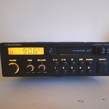 Blaupunkt Augsburg Sqr29 Stereo Vintage Radio 80s Mercedes Bmw - Tested