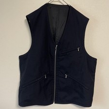 Yohji Yamamoto A.A.R Zip Up Vest Black Mode