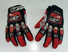O'Neal Hardwear Motocross Gloves Adult Size 10 Large; Black & Red MX SX