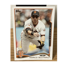 Topps 2014 Topps Marco Scutaro San Francisco Giants #423 Base Set Card